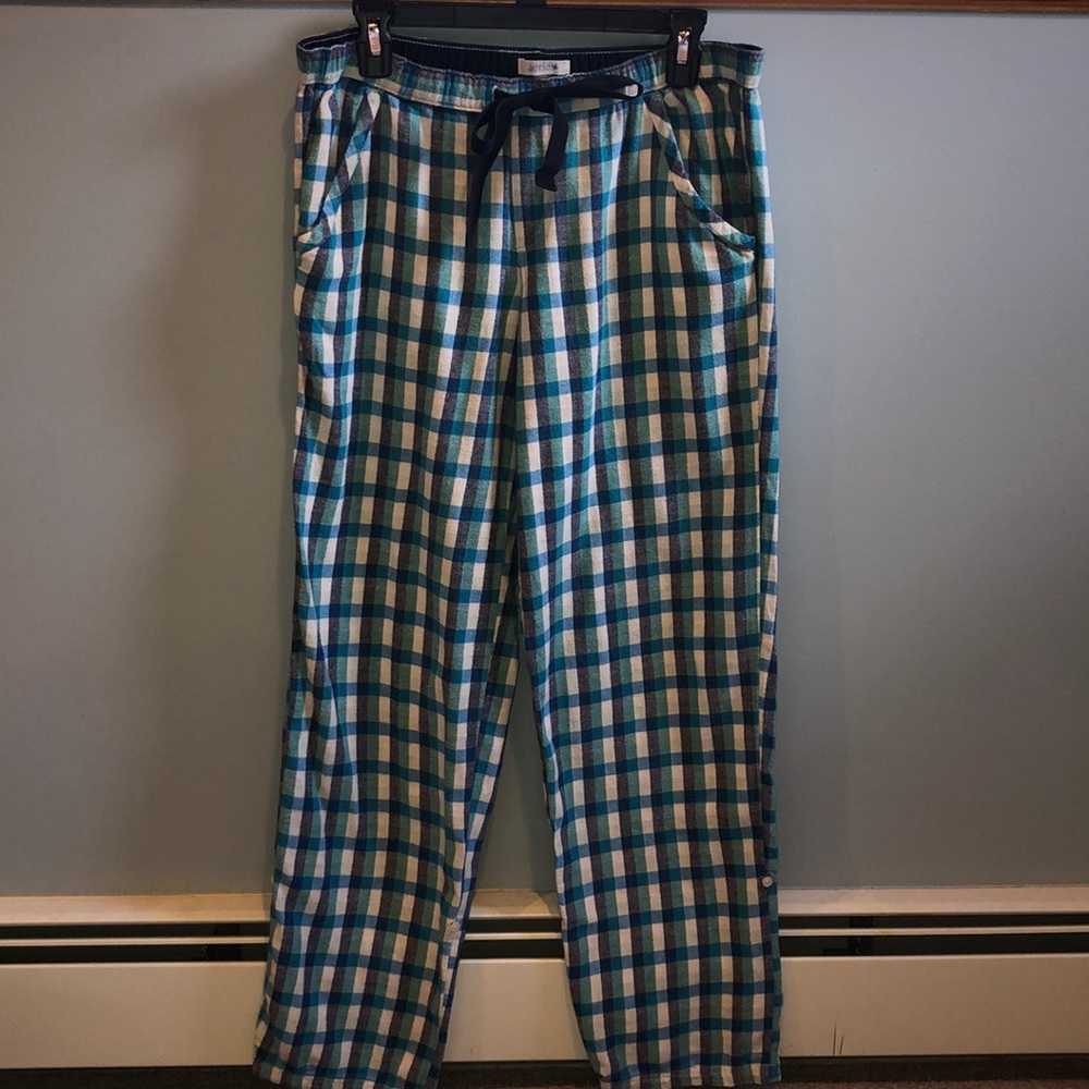 Aerie Plaid Pajama Bottoms